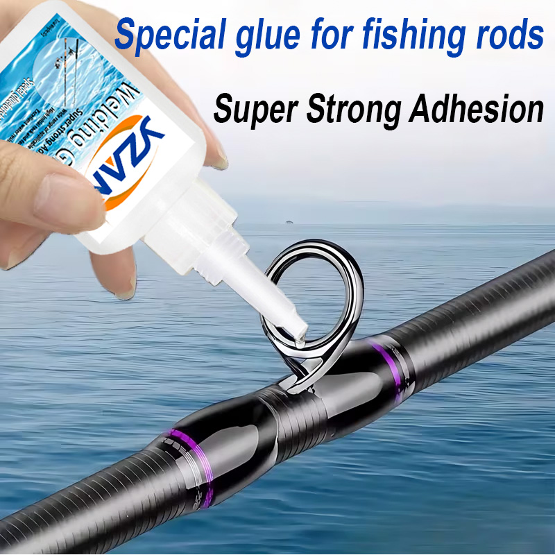 Fishing Rod Guide Replacement - Fishing Rod Repair Glue Fast Curing