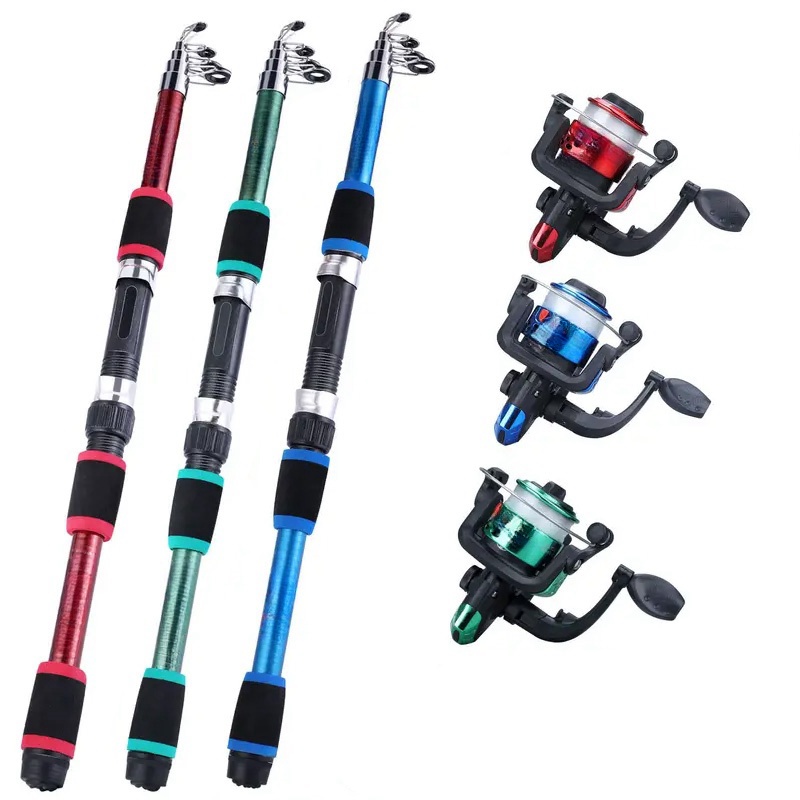 Fishing Pole Set Full Kits Wit - Fishing Rod Ice incelemesi ve fiyatı