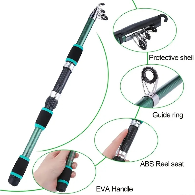 Fishing Pole Set Full Kits Wit - Fishing Rod Ice incelemesi ve fiyatı