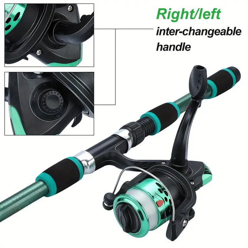 Fishing Pole Set Full Kits Wit - Fishing Rod Ice incelemesi ve fiyatı