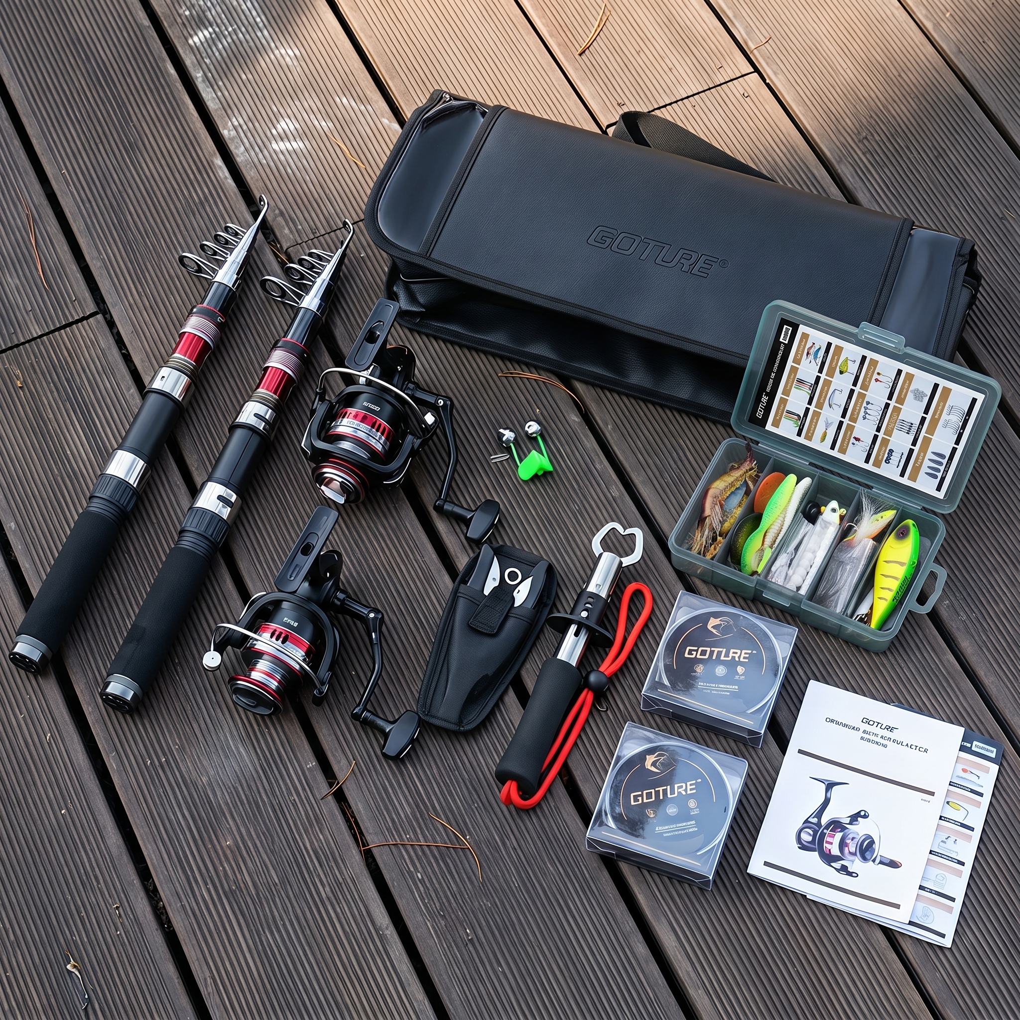 Goture Telescopic Fishing Rod  - Fishing Rod Carbon Fiber incelemesi ve fiyatı
