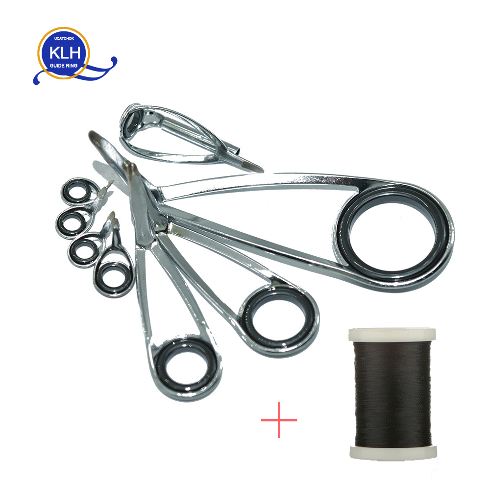 8pcs/Kit KLH Bracket Stainless - Fishing Rod Spinning incelemesi ve fiyatı