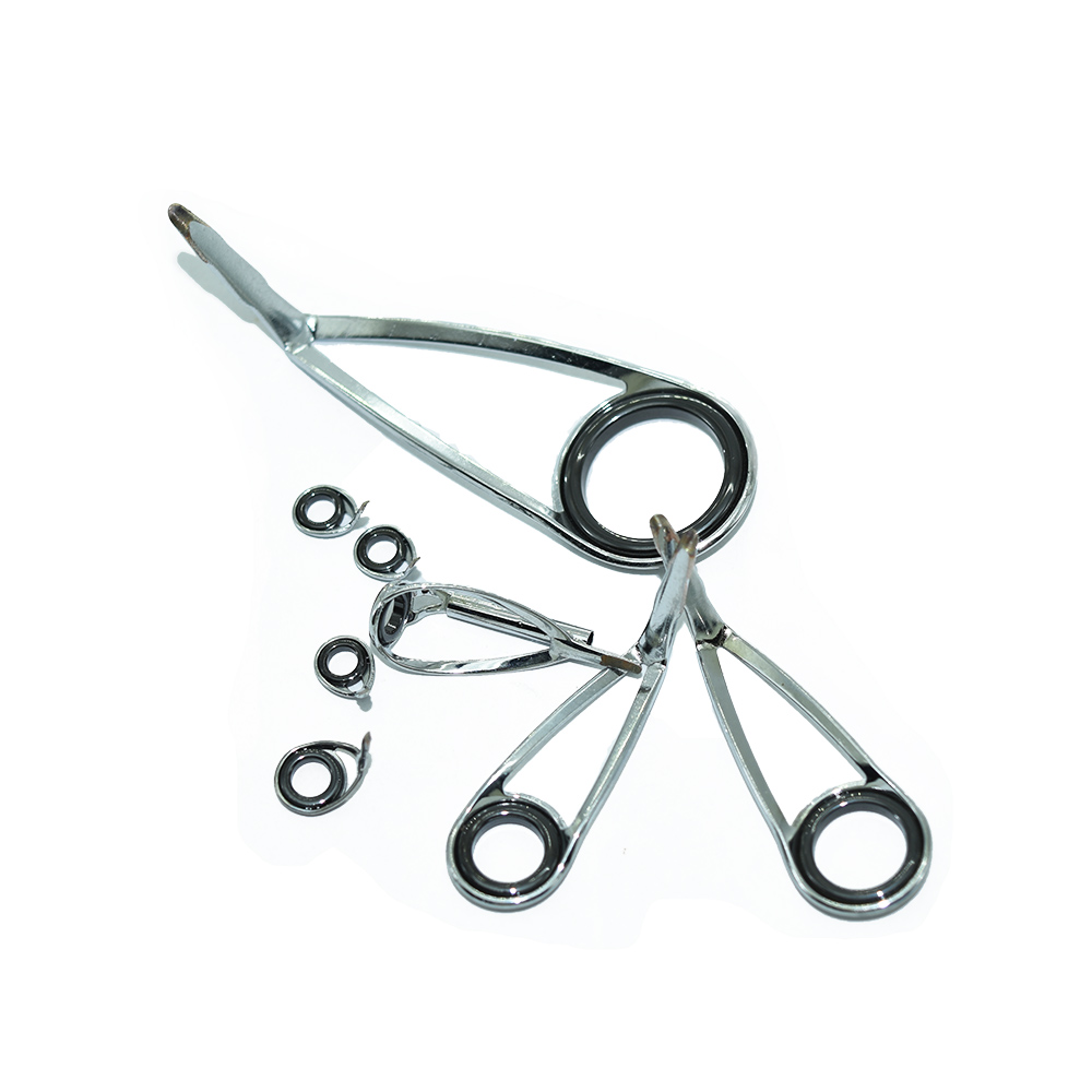 8pcs/Kit KLH Bracket Stainless - Fishing Rod Spinning incelemesi ve fiyatı