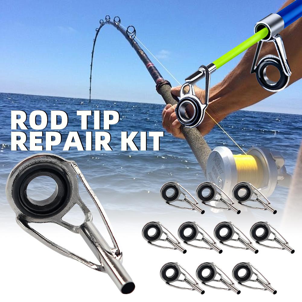 Rod Tip Repair Kit 10pcs Fishi - Fishing Rod Casting incelemesi ve fiyatı