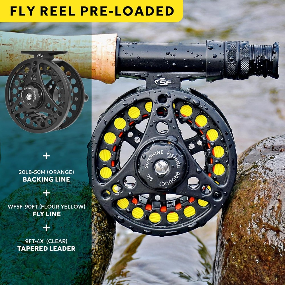 Fly Fishing Rod Combo Starter  - Fishing Rod Fly incelemesi ve fiyatı