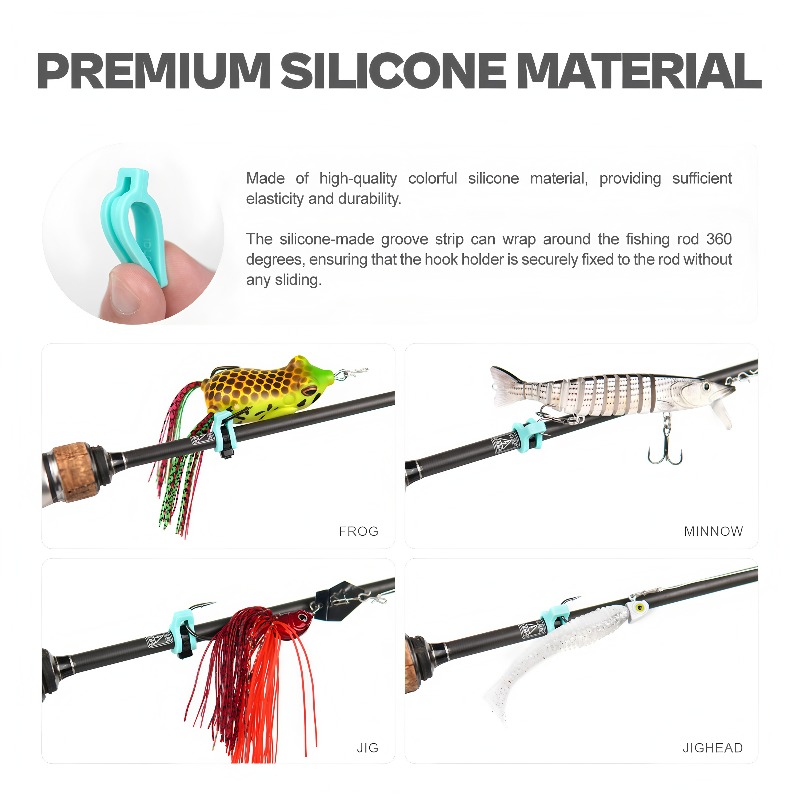 Silicone Lure Hanger Hook​ – U - Fishing Rod Combo incelemesi ve fiyatı