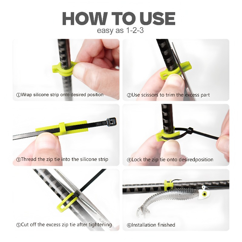 Silicone Lure Hanger Hook​ – U - Fishing Rod Combo incelemesi ve fiyatı