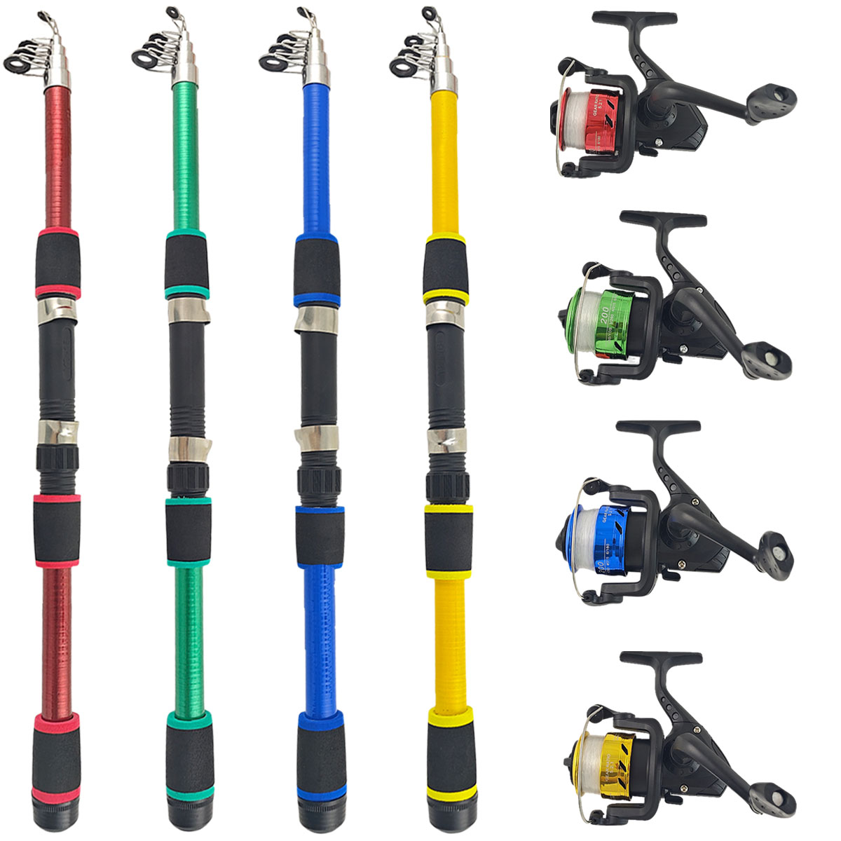 Mini Telescopic Sea Fishing Ro - Fishing Rod Spinning incelemesi ve fiyatı