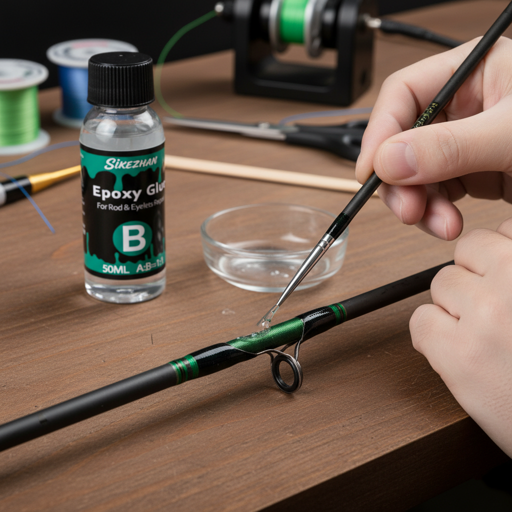 Clear 2-Part Fishing Rod Epoxy - Fishing Rod Repair Kit incelemesi ve fiyatı