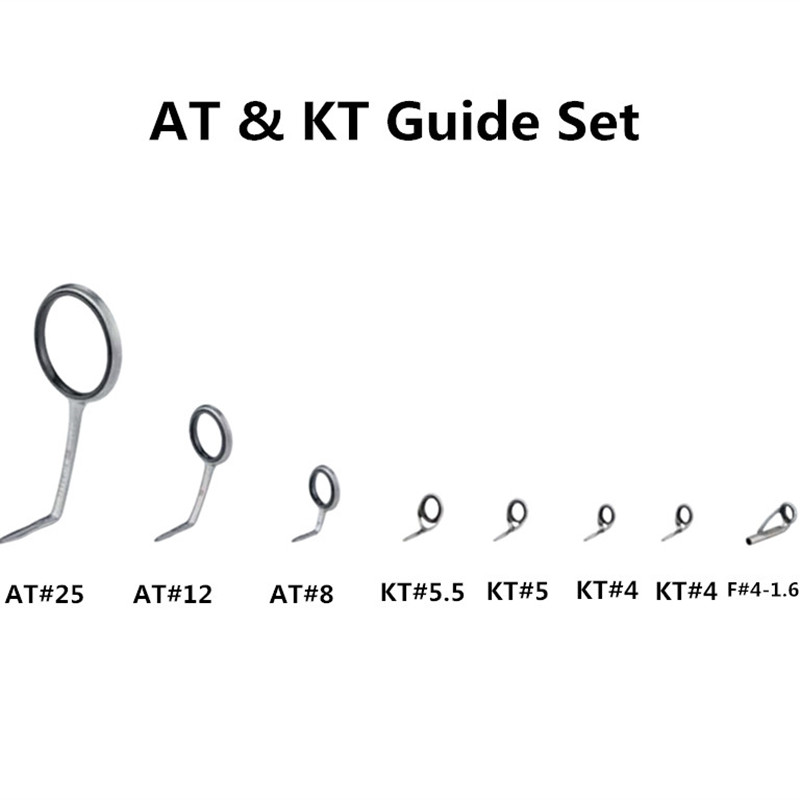 NooNRoo AT & KT Guide Set Fish - Fishing Rod Guide Replacement incelemesi ve fiyatı