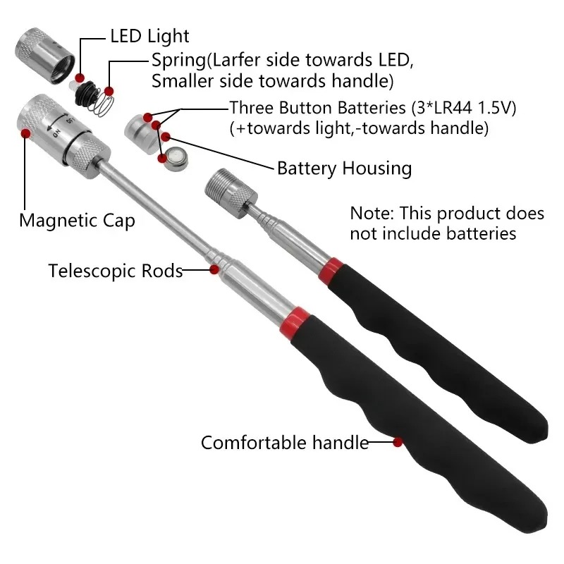 Telescopic Magnetic Pen with L - Fishing Rod Telescopic incelemesi ve fiyatı