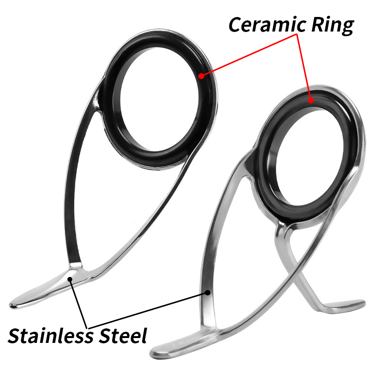 9Pcs Fishing Rod Guides Ring R - Fishing Rod Casting incelemesi ve fiyatı