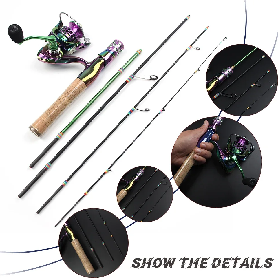 Four-section fishing rod, made - Fishing Rod Carbon Fiber incelemesi ve fiyatı