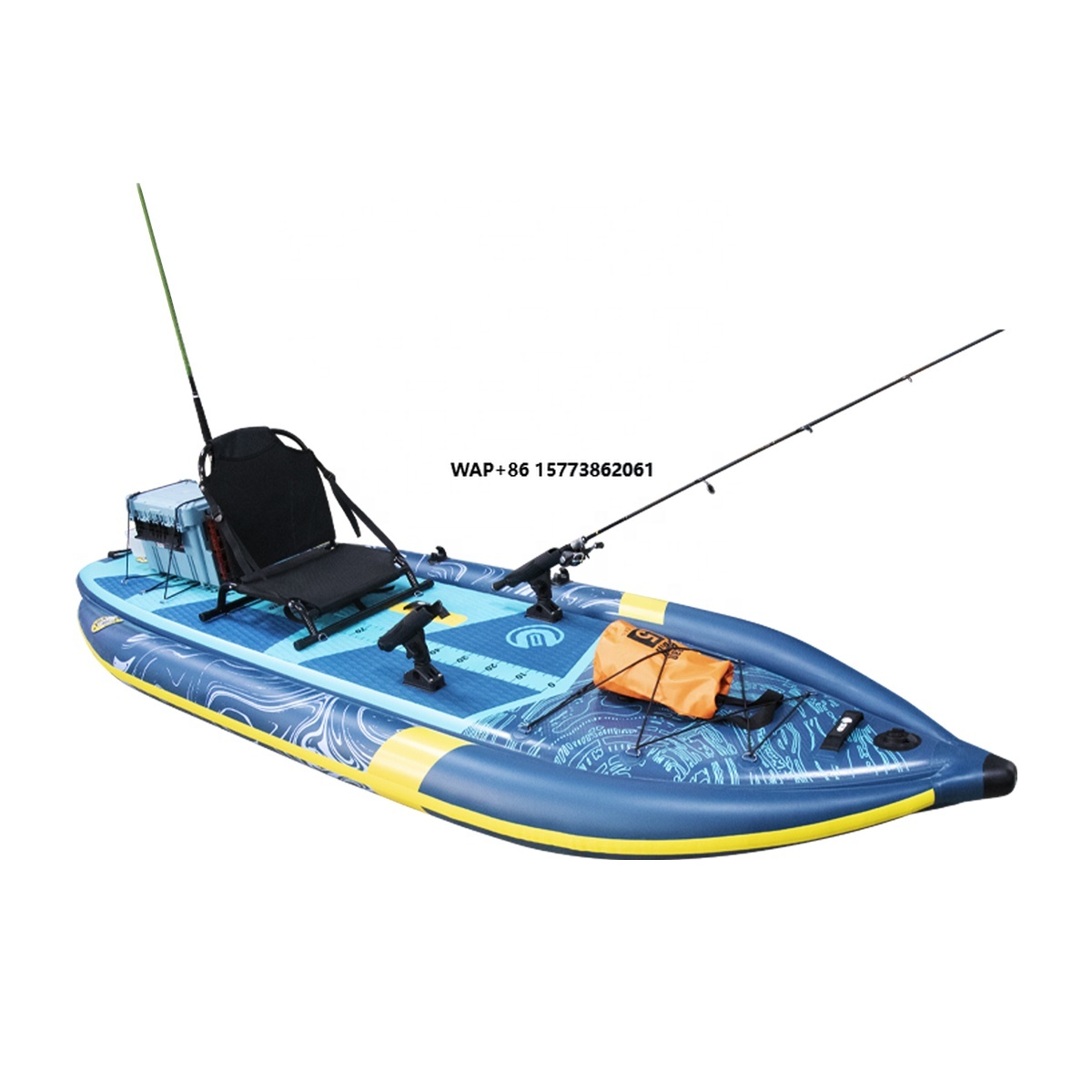 Three Air Chamber Inflatable F - Fishing Rod Boat incelemesi ve fiyatı
