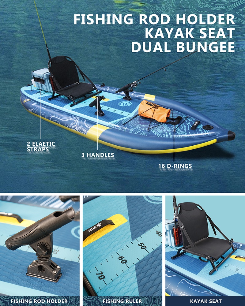 Three Air Chamber Inflatable F - Fishing Rod Boat incelemesi ve fiyatı